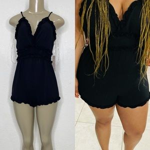 Iris Romper [Black]